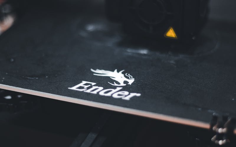 Desktop 3D printer creating a prototype part