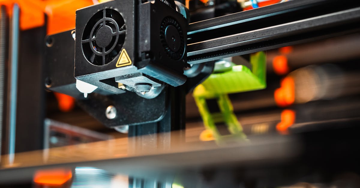 3D printed production parts arranged on manufacturing floor