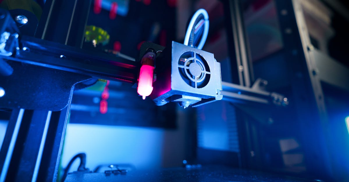 FDM printer temperature tower showing quality differences at various temperatures