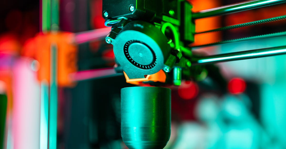 3D printer creating parts with minimal material waste compared to traditional manufacturing